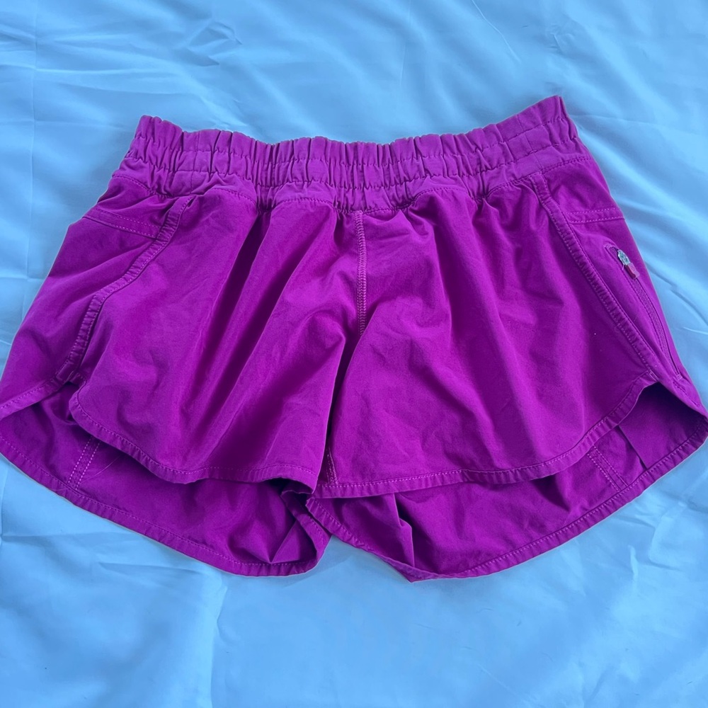 Lululemon pink shorts